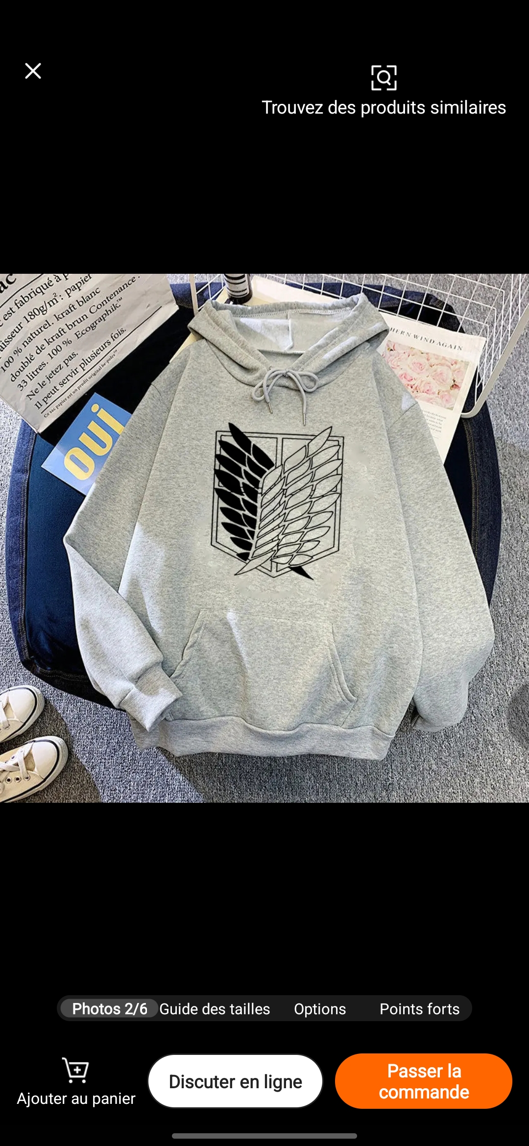 Hoodie Attack on Titan